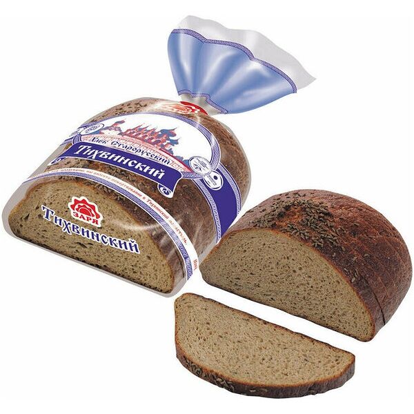 Хлеб Каравай Старорусский Тихвинский в нарезке