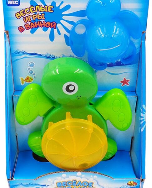 Игрушка для ванны ABtoys Веселое купание Черепашка-мельница в ассортименте