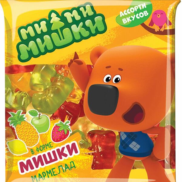 Мармелад жевательный Vitafruit Ми-ми мишки в форме мишки