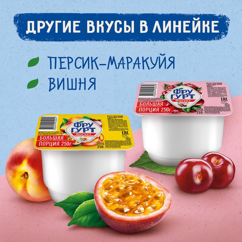 

Йогурт Фругурт Черника 2,5% 250 г