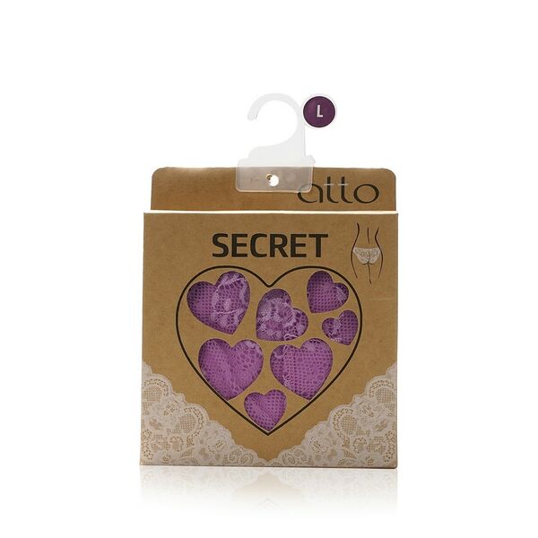 Женские трусы - бразилиана Atto Secret , Лиловый , L