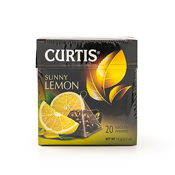 

Чай черный Curtis Sunny Lemon 20х1.7г, Россия