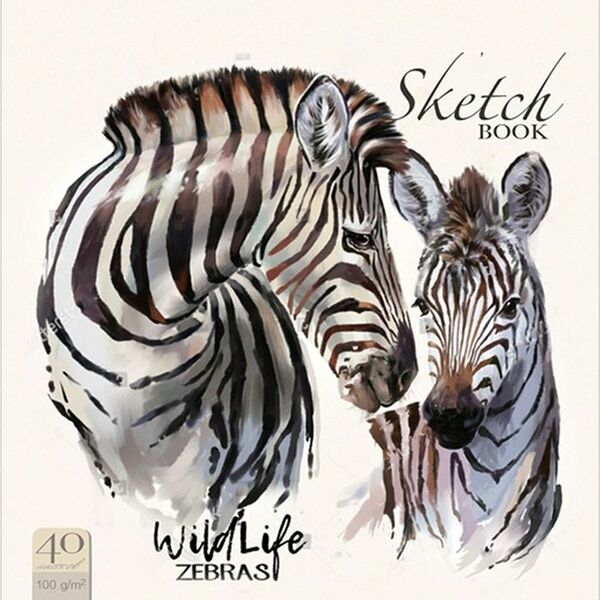 Блокнот-скетчбук А5 40 листов 1шт.