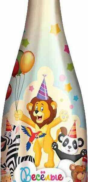 Напиток Веселые друзья Сливочный сильногазированный