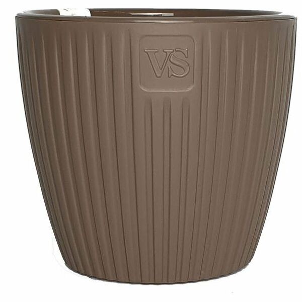 Горшок цветочный Эви VipSet Шоколад, 20 см