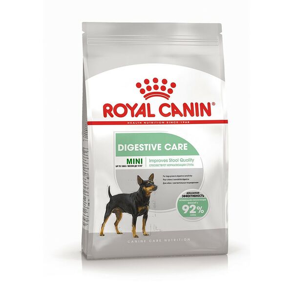 Сухой корм Royal Canin Mini Digestive Care для собак маленьких пород с чувствительным пищеварением, 3кг