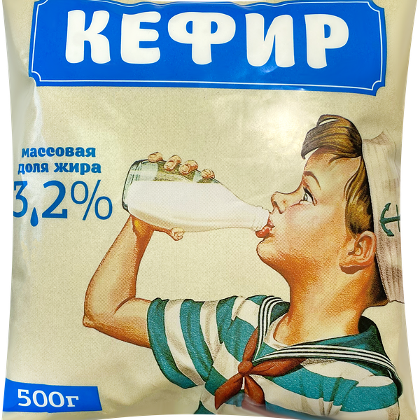 Кефир Надежда 3,2%, без змж