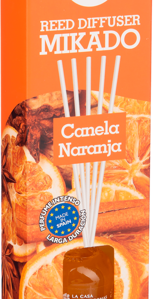 Аромадиффузор La Casa de los Aromas с ароматом апельсина и корицы 50 мл