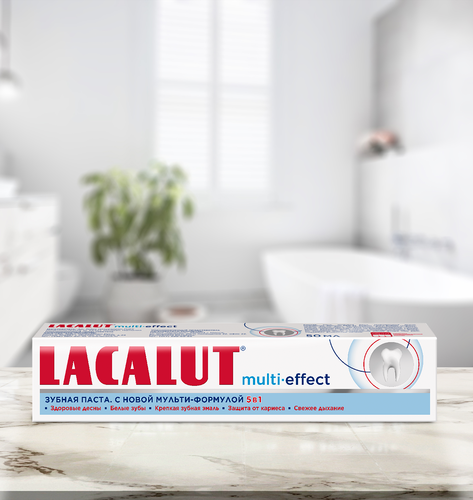 

Зубная паста Lacalut Multi-effect 50 мл