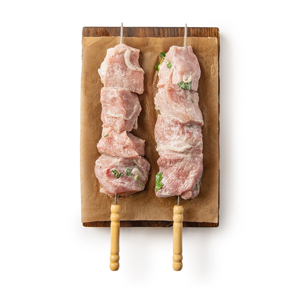 

Шашлык из свинины в кефирном маринаде