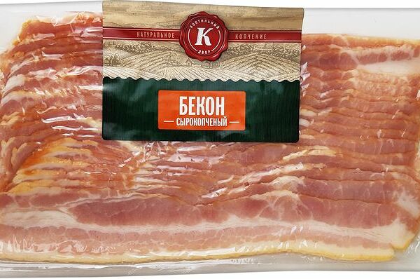 Бекон Коптильный двор из свинины с/к 350г
