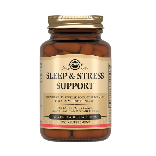 Solgar Sleep & Stress Support Cон и ночной стресс-контроль капсулы 30 шт