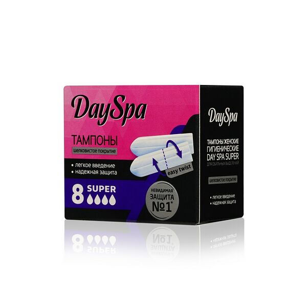 Тампоны Day Spa super 8шт