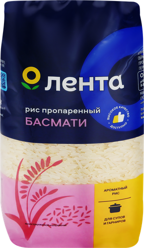 

Рис Лента Басмати пропаренный 1 кг
