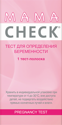 

Тест на беременность Mama Check 1 шт.