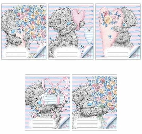 Тетрадь школьная Me to you А5 в клетку 24 л ТМ Academy Style (Академия Стайл)