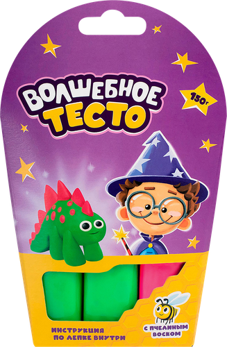 

Игрушка Волшебное тесто Тесто для лепки в ассортименте 150 г