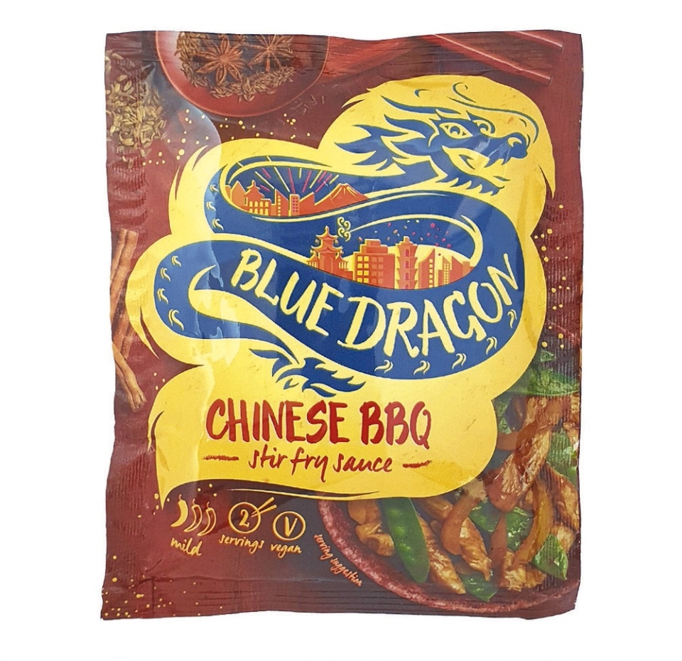 

Соус BBQ по-китайски, Blue Dragon, 120 г, Польша