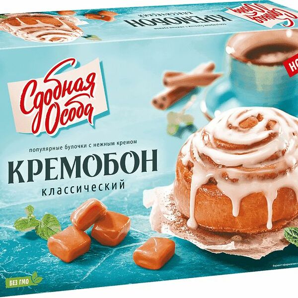 Пирог Кремобон Сдобная особа классический, 380г