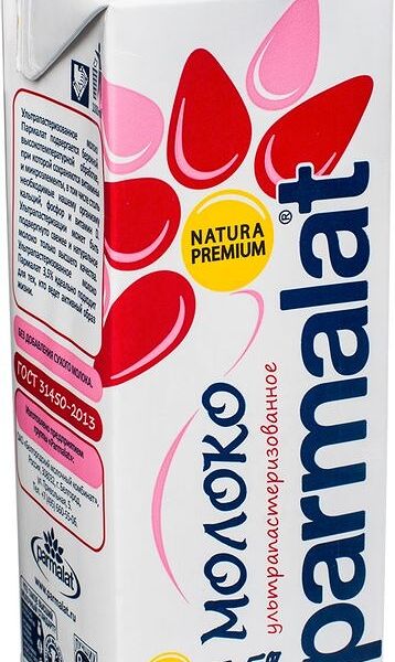 Молоко Parmalat Natura Premium питьевое ультрапастеризованное 3.5% 1л