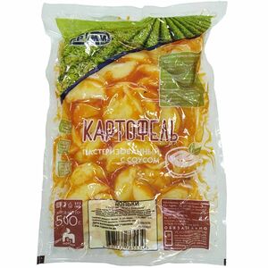 Картофель с соусом Чили и беконом пастеризованный