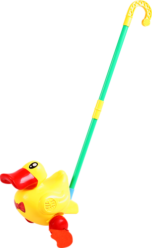 

Игрушка-каталка Bigga Уточка со звуковыми эффектами