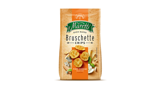 Сухарики пшеничные Maretti Bruschette chips Mixed cheese 70 г