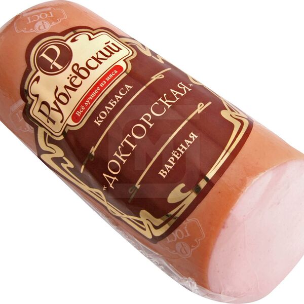 Колбаса варёная Докторская Рублёвский часть батона