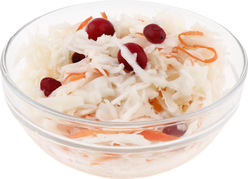 

Капуста квашеная Белоручка шинкованная с морковью и дикой ягодой 500 г