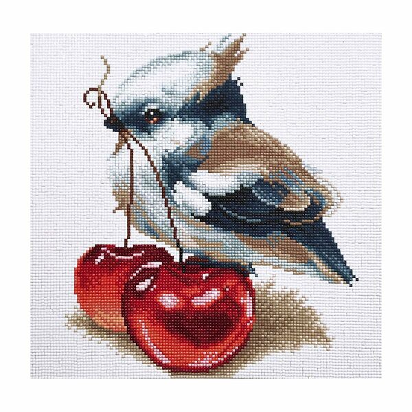 М-004 Набор алмазной мозаики 'Пернатый гурман' 30*30см Овен