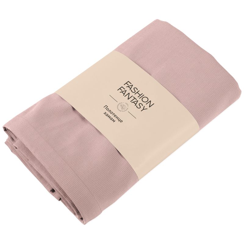 

Полотенце Fashion Fantasy хамам тёплый розовый, 100х150 см