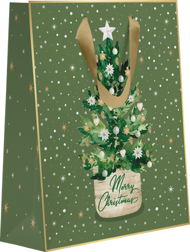 

Пакет подарочный Сказочный лес 14,6х11,4х6,4 см декоративный, ламинат Арт. S, в ассортименте, 1 шт