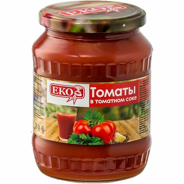 Томаты Еко в томатном соке