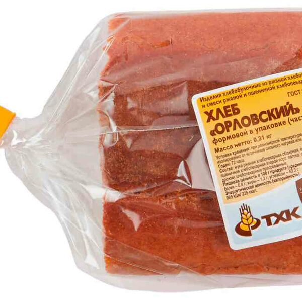 Хлеб Орловский новый Тульский хлебокомбинат