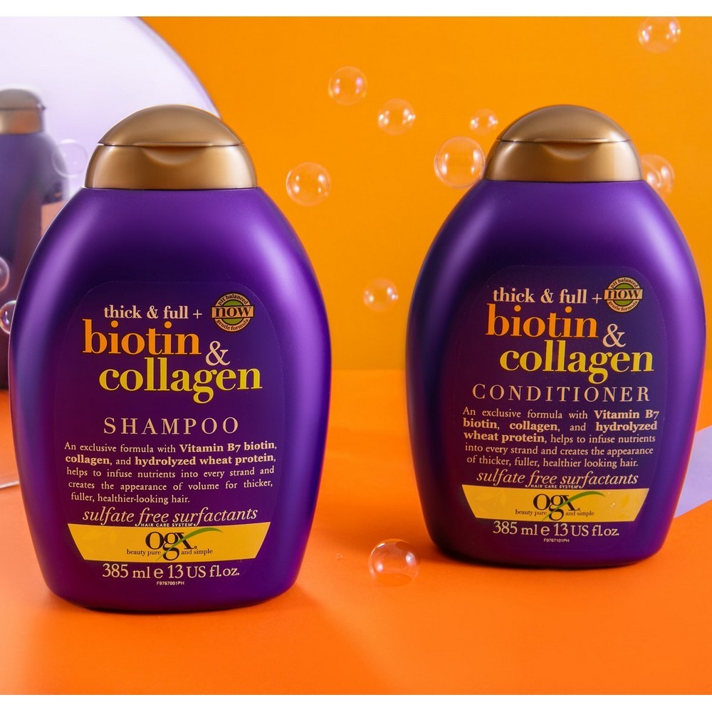 

Шампунь для волос OGX Biotin & Collagen 385 мл