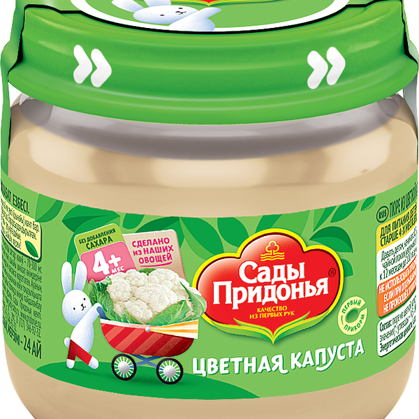 Пюре Сады Придонья Цветная капуста с 4 месяцев