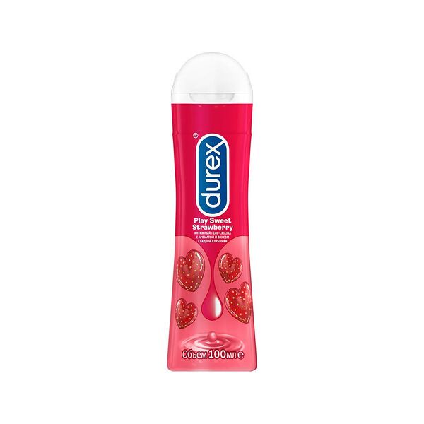 Durex Play Sweet Strawberry Гель-смазка со вкусом клубники 100 мл