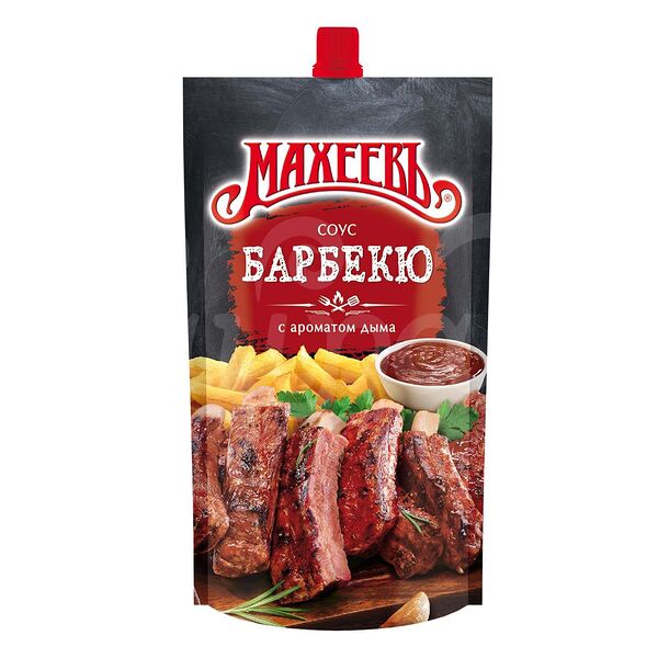 Соус Махеевъ 230гр Деликатесный Барбекю дой-пак