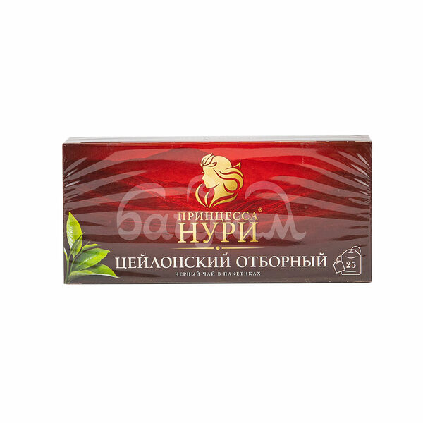 Чай Принцесса Нури 25*2гр Отборный Черный с/я