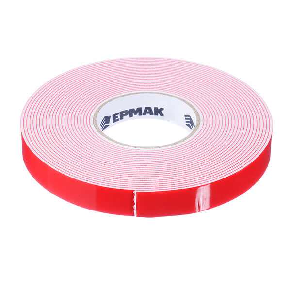 Клейкая лента Ермак монтажная 2-х сторонняя профессиональная 12 мм 5 м