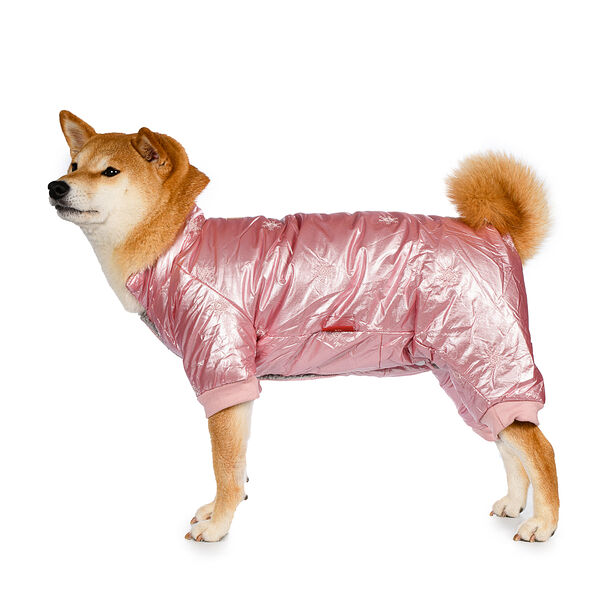 Комбинезон для собак 2XL розовый (девочка)