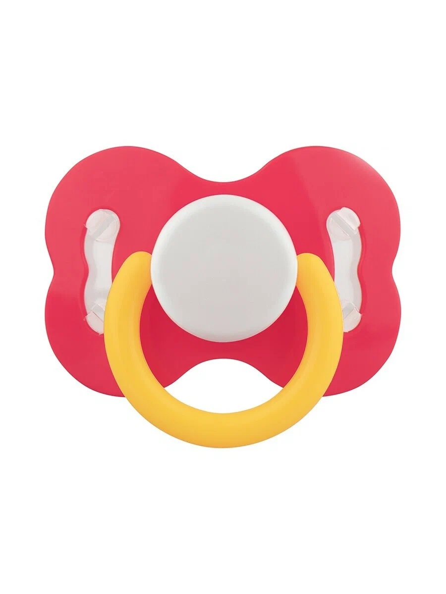 

Соска-пустышка Lubby Just со скошенным соском и колпачком, с 0 месяцев, в ассортименте