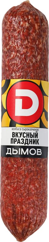 

Дымов Колбаса Вкусный праздник сырокопченая 300 г