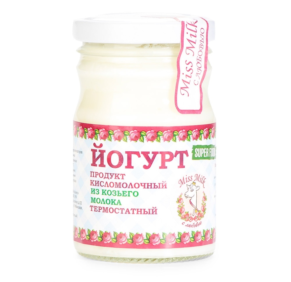

Йогурт Miss Milk из козьего молока термостатный 200 г