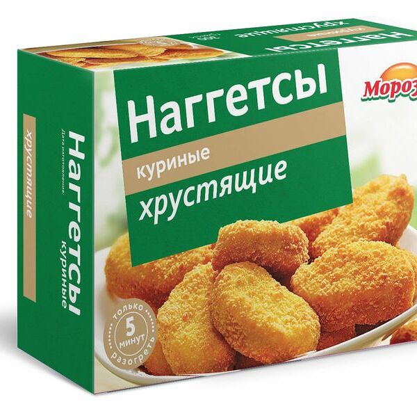 Наггетсы Морозко куриные хрустящие, 300г
