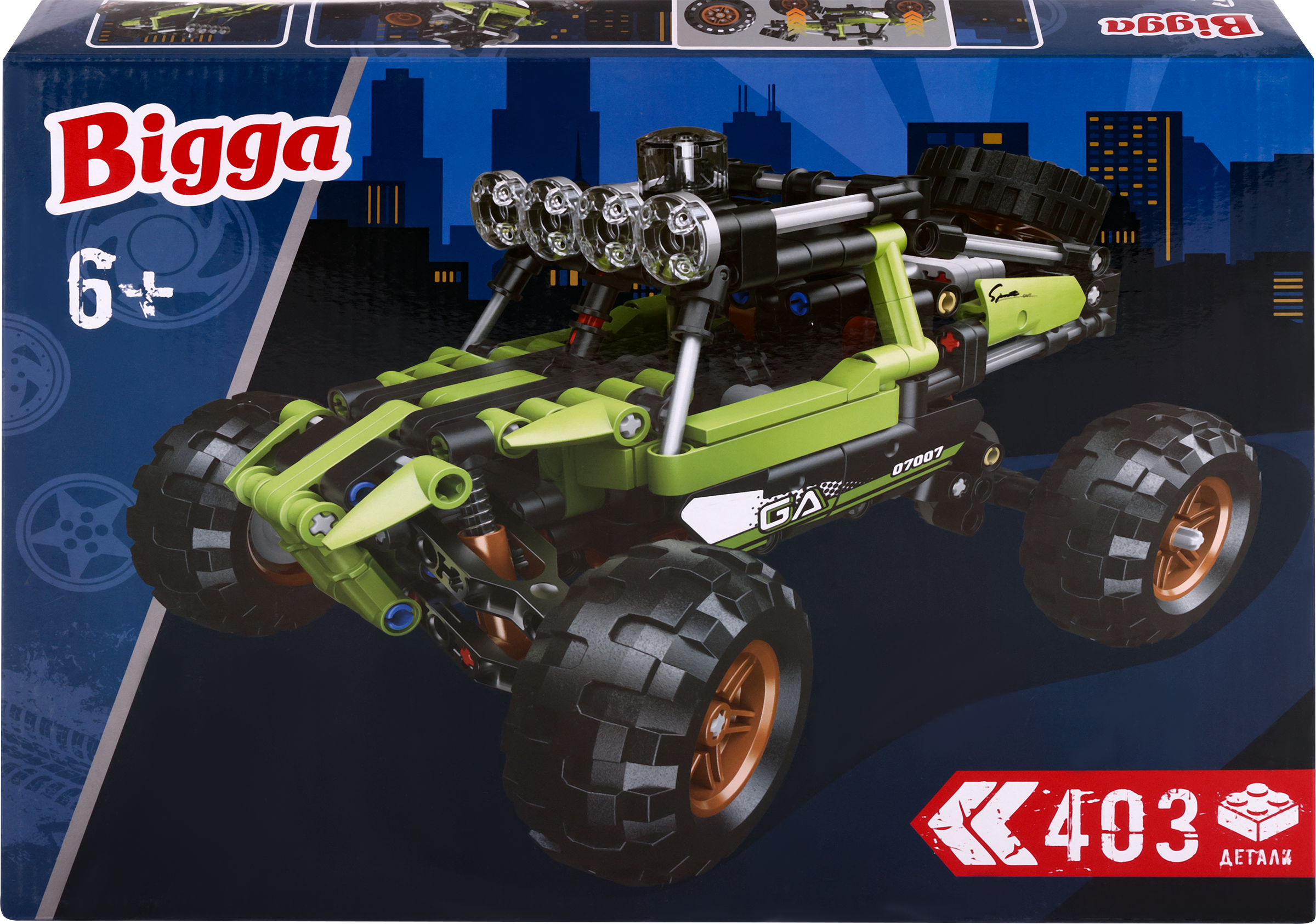 

Конструктор Bigga Внедорожник, 403 детали Арт. XB-07007