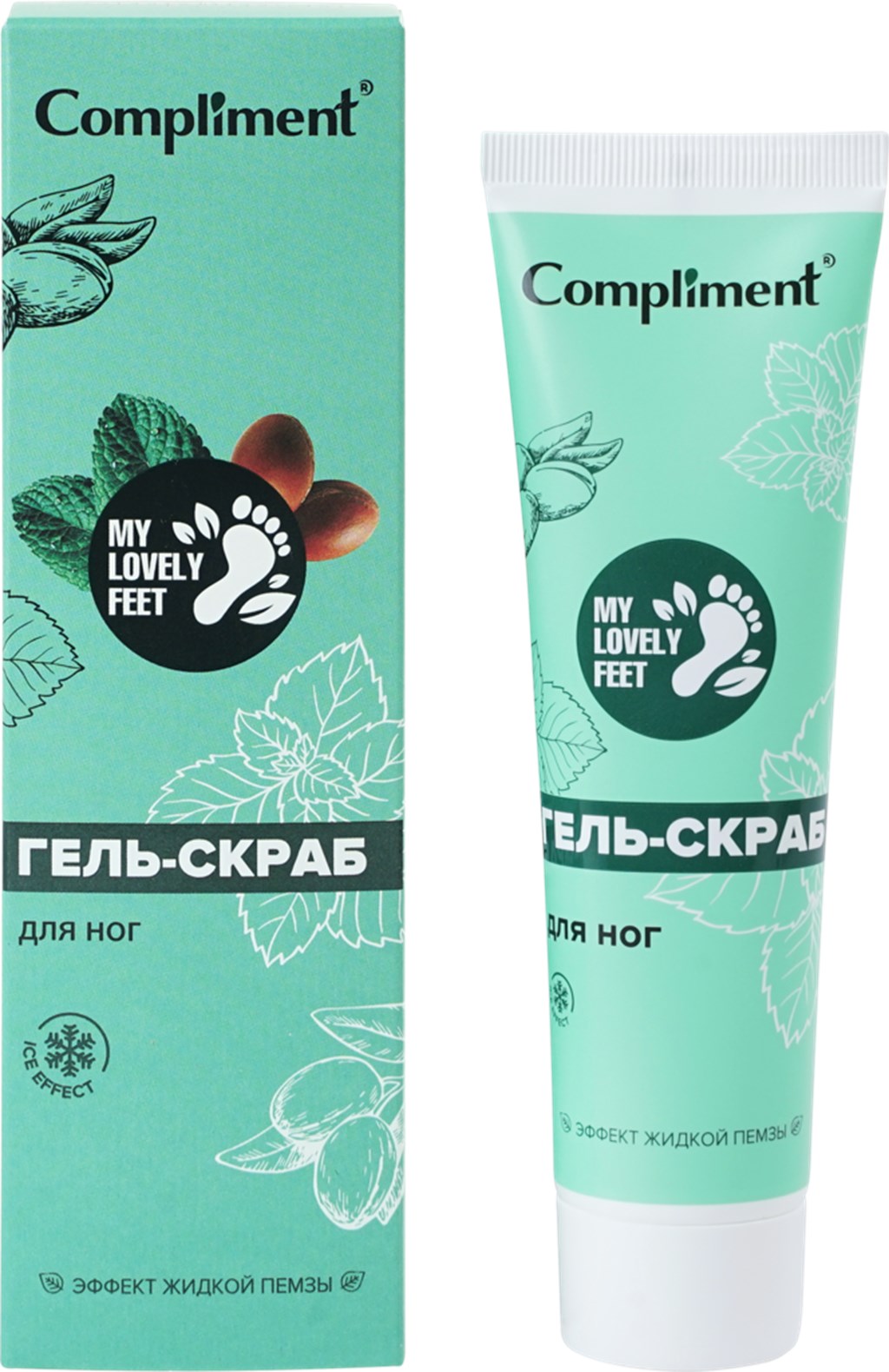 

Гель-скраб для ног COMPLIMENT My lovely feet