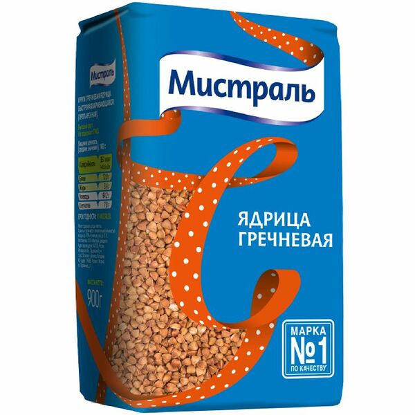 Гречка Мистраль, 900г