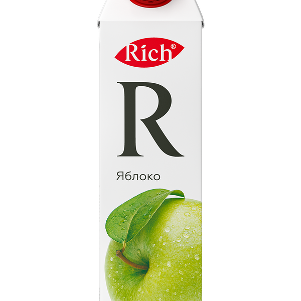 Сок RICH Яблочный осветл. 1 л.