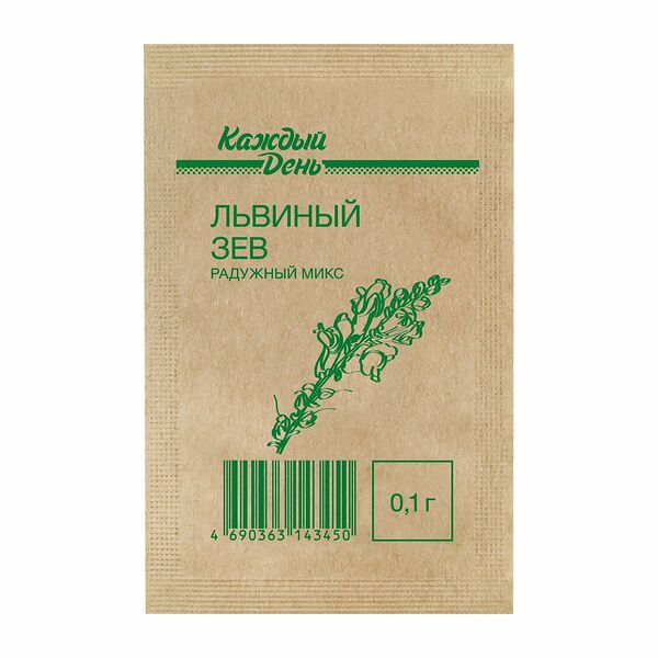 Семена Львиный зев Радужный микс ТМ Агрони